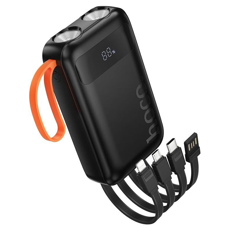 HOCO - Power Bank Hoco J151 10,000mAh  dual linterna x4 cables