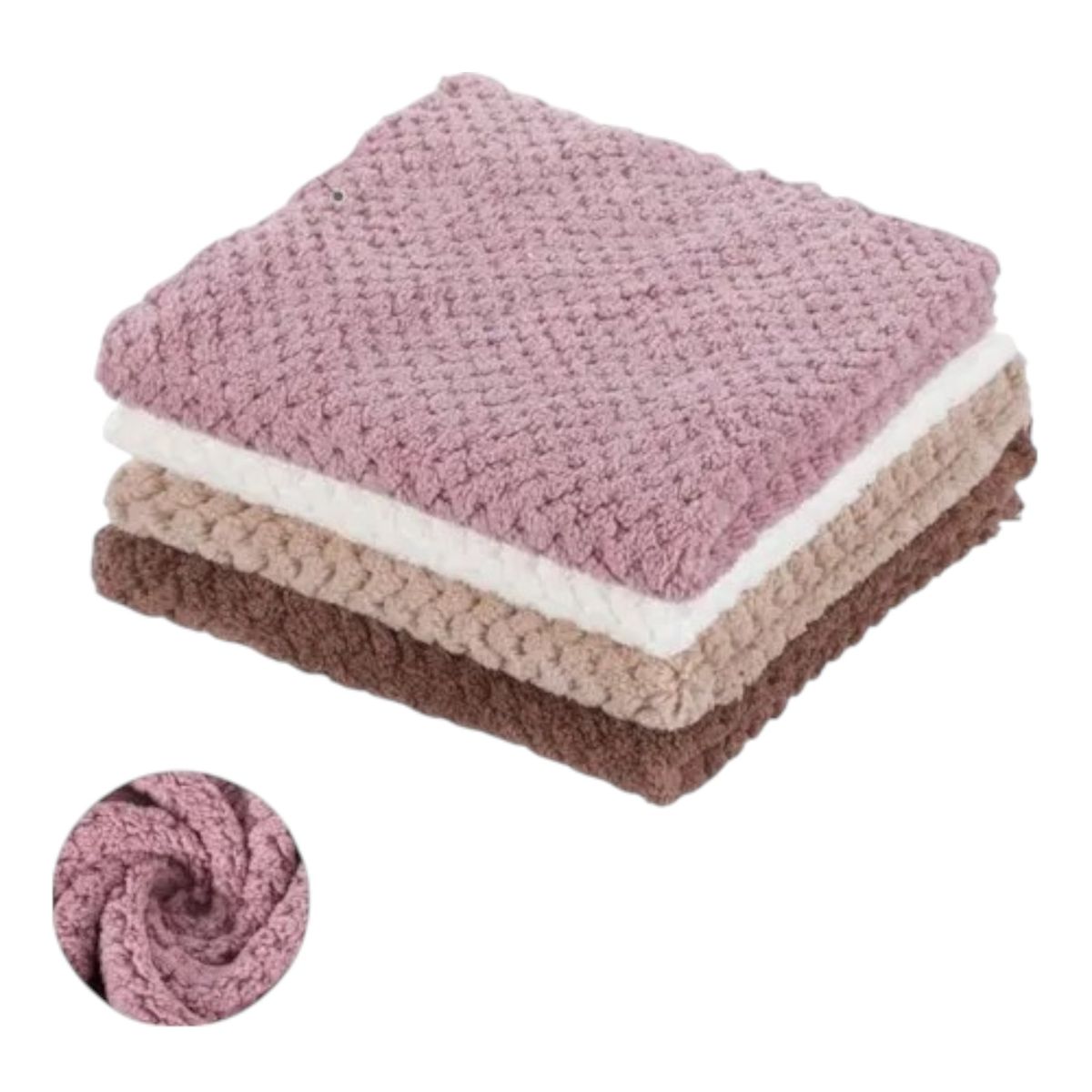 GENERICO - Paños De Cocina Pack 4 Variados