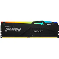 KINGSTON - DIMM 16 GB - DDR5 5600 MHZ - FURY Beast RGB Black - Intel XMP