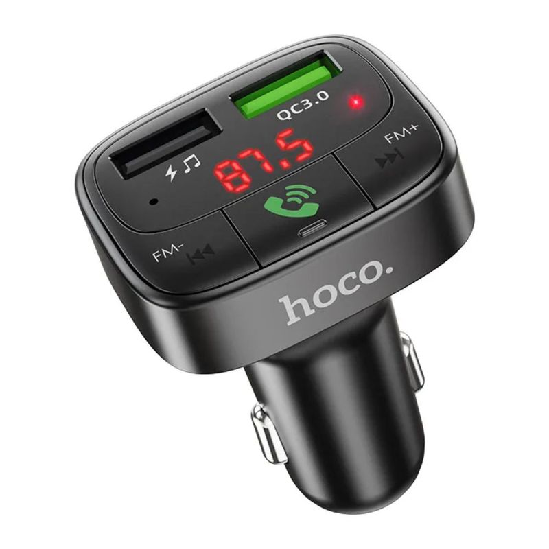 HOCO - Transmisor Para Auto Audio Bluetooth Fm Qc30 Inalambrico