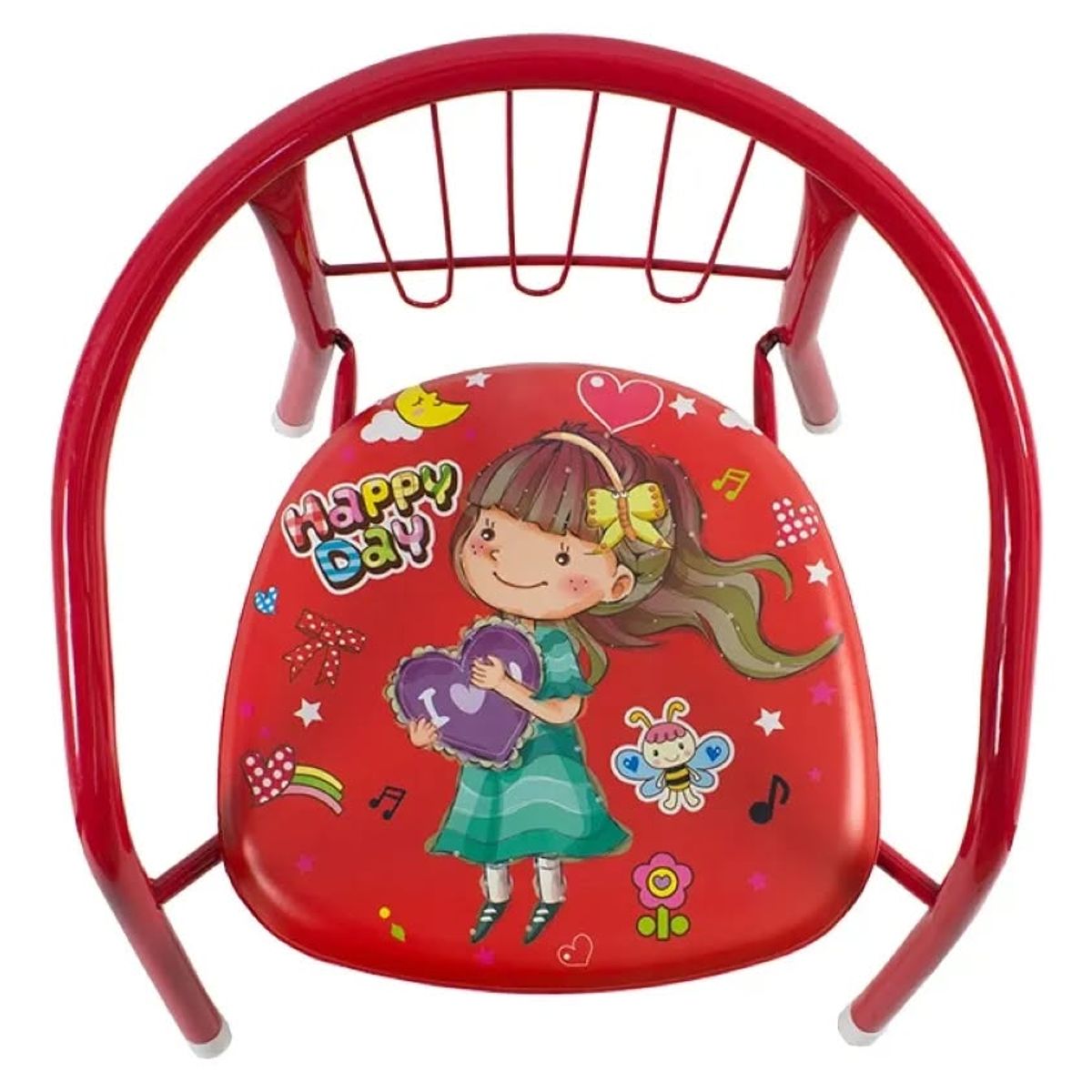 GENERICO - Silla metalica para niños hasta 5 años