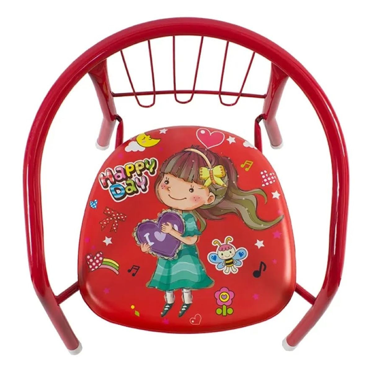 GENERICO - Silla metalica para niños hasta 5 años