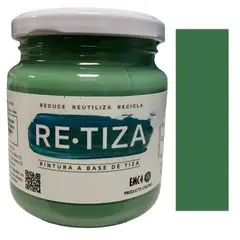 RETIZA - VERDE BROTE-CÉSPED 250 grs. Pintura Tizada/Vintage base agua mate
