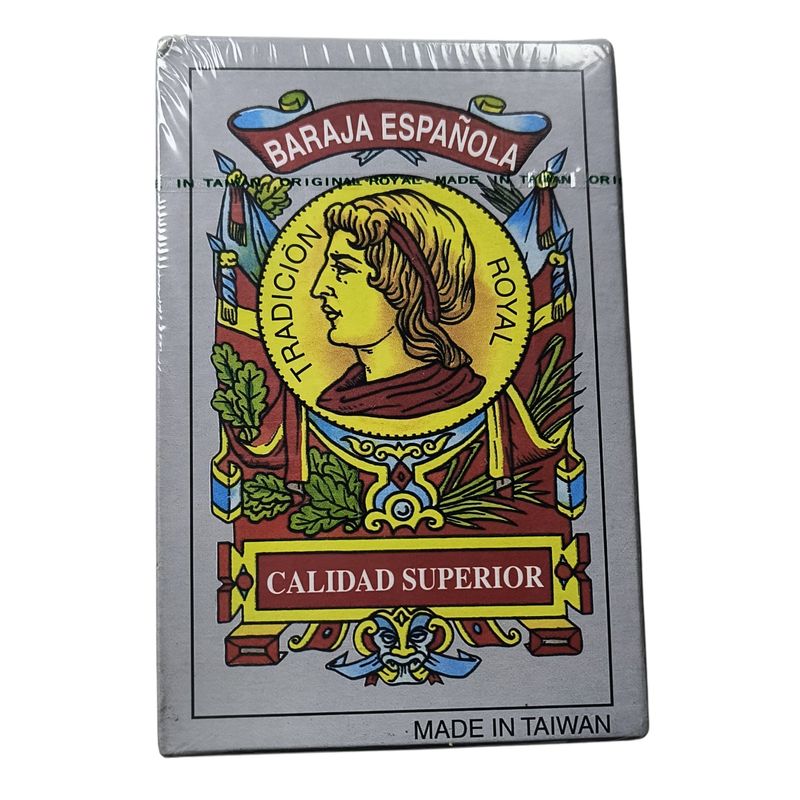 GENERICO - Naipe Royal Baraja Española Roja