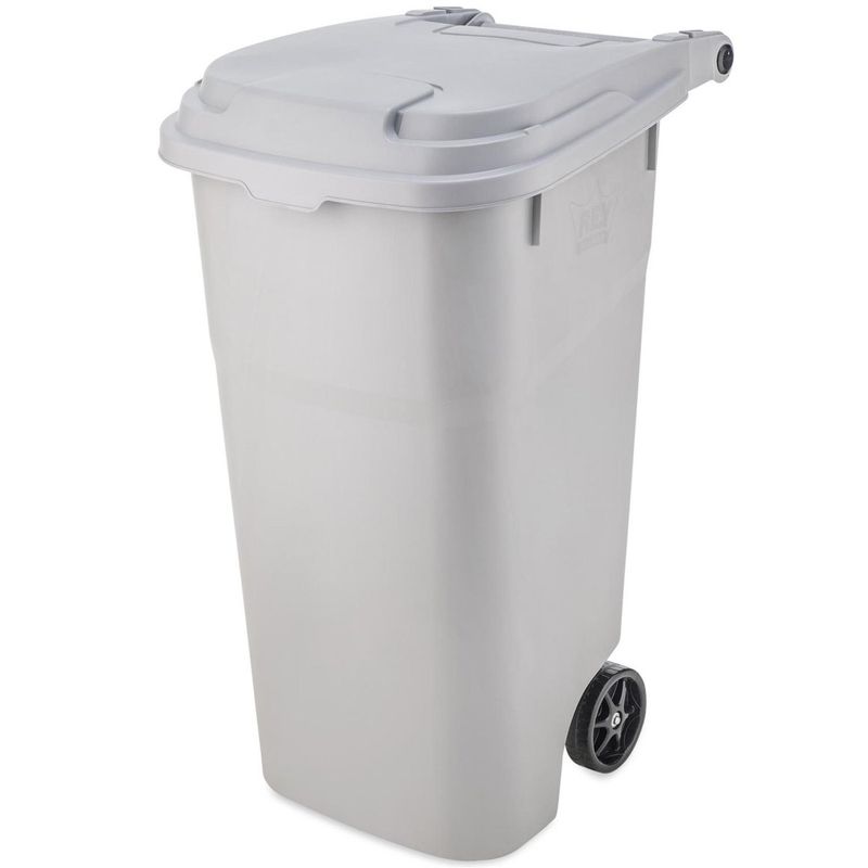 REYPLAST - Basurero Papelero Contenedor 132 Litros Modelo Bunker Marca Reyplast