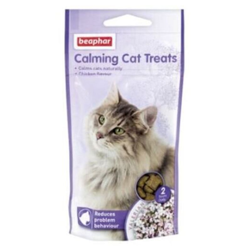 BEAPHAR - Beaphar-Calming Cat Treats/Snacks antiestrés/gatos