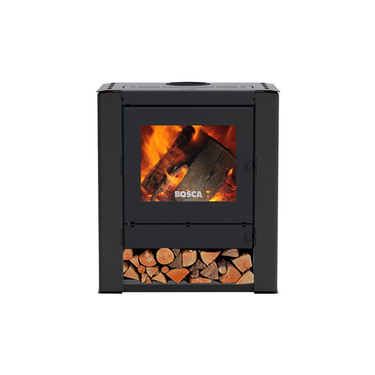 Estufa a leña Gold 500 Black Vision Charcoal