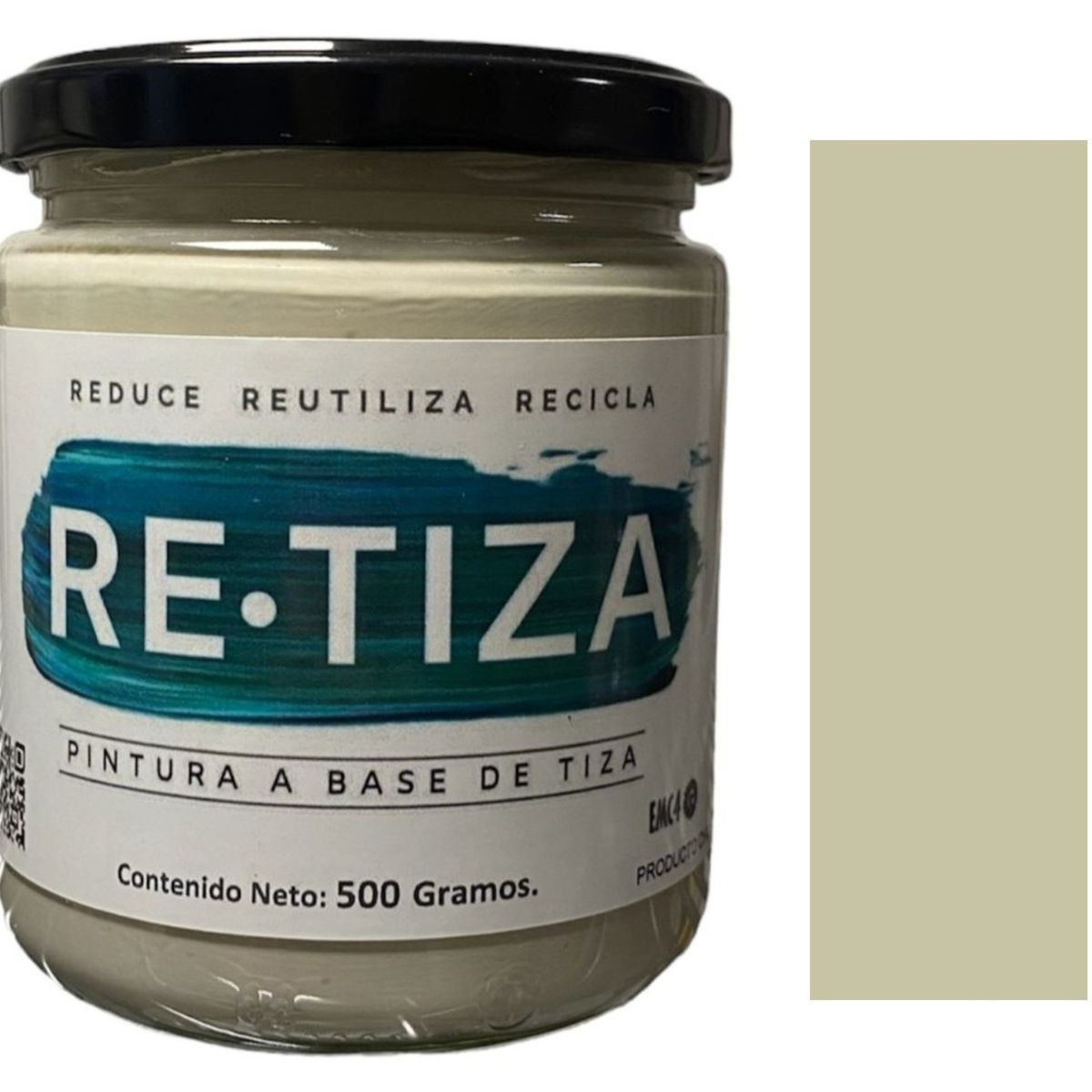 RETIZA - BLANCO ARENA 500 Grs. Pintura Tizada/Vintage base agua mate