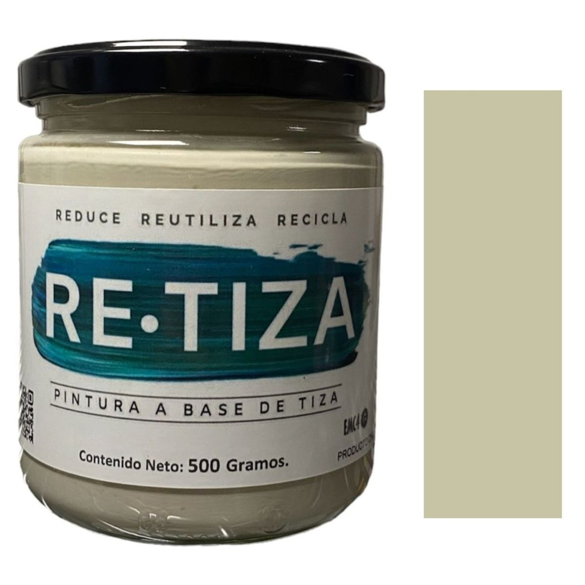 RETIZA - BLANCO ARENA 500 Grs. Pintura Tizada/Vintage base agua mate