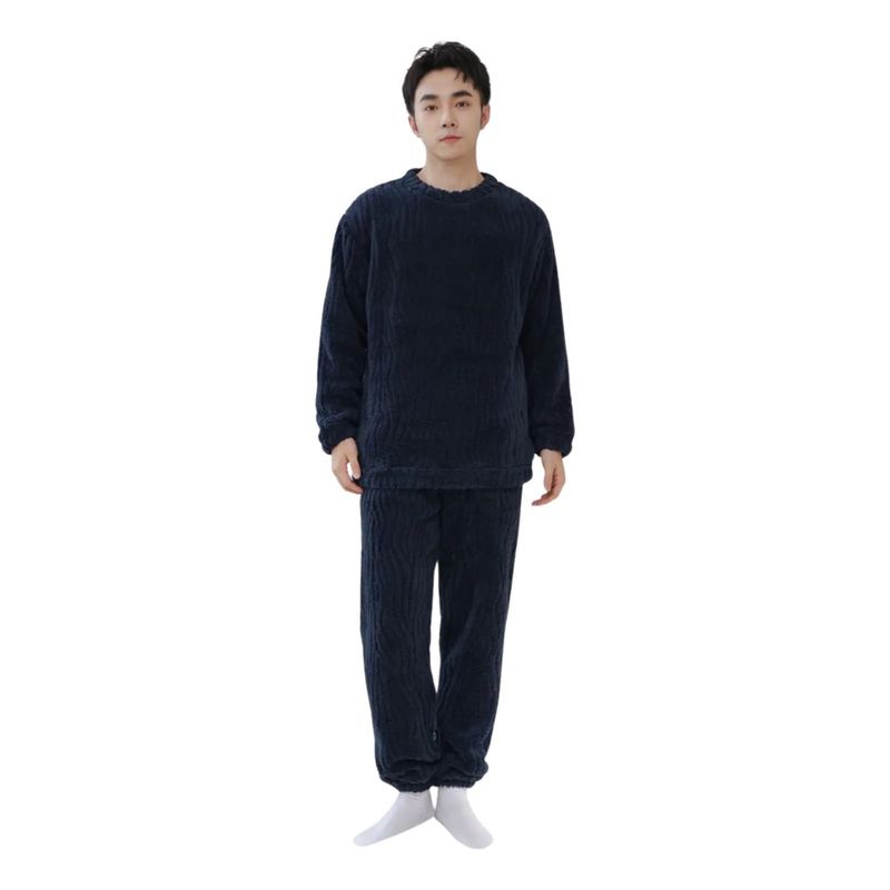 MPROPIA - Pijama Hombre Polar Excelente Calidad, Regalo Para Papa 032