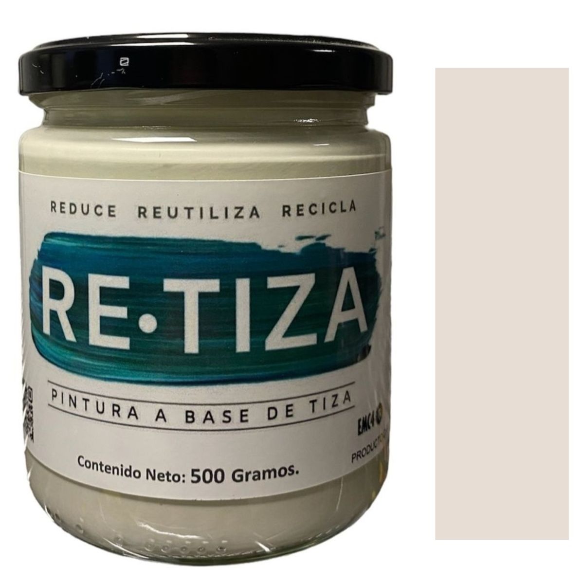RETIZA - BLANCO CRUDO 500 Grs. Pintura Tizada/Vintage base agua mate