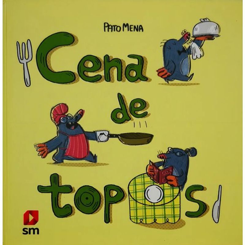 SM - Cena De Topos Pato Mena Sm Editorial