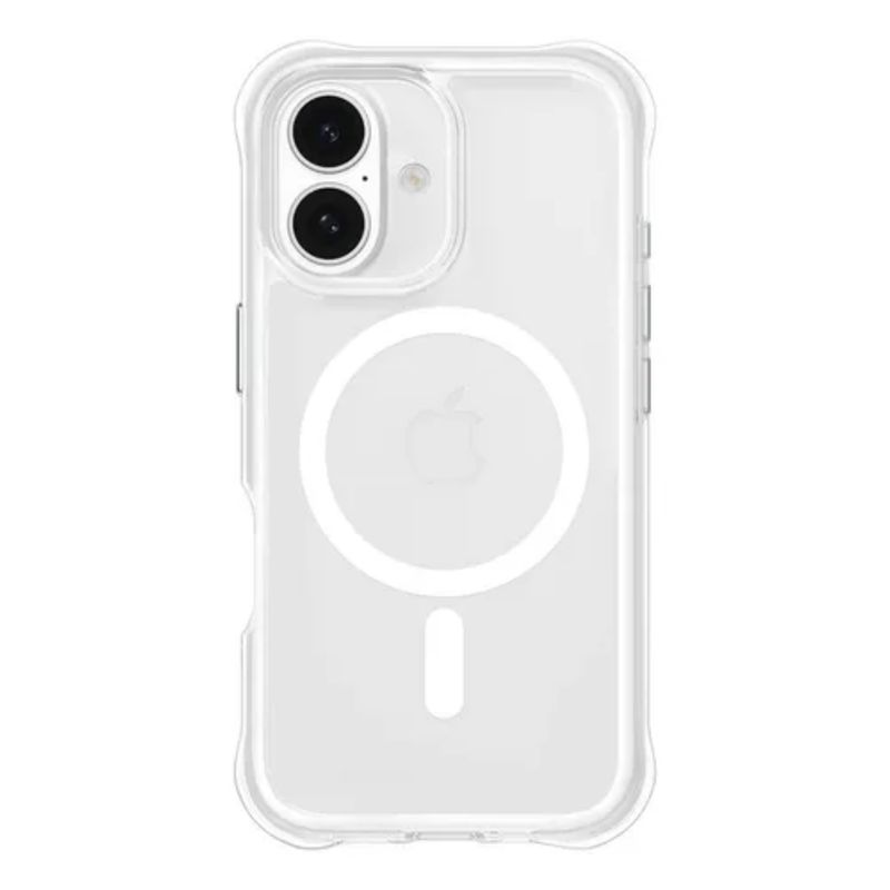 COMPUTECH - Carcasa Antigolpes Magnética Para Magsafe iPhone 16 (6.1 ) - Transparente Premium