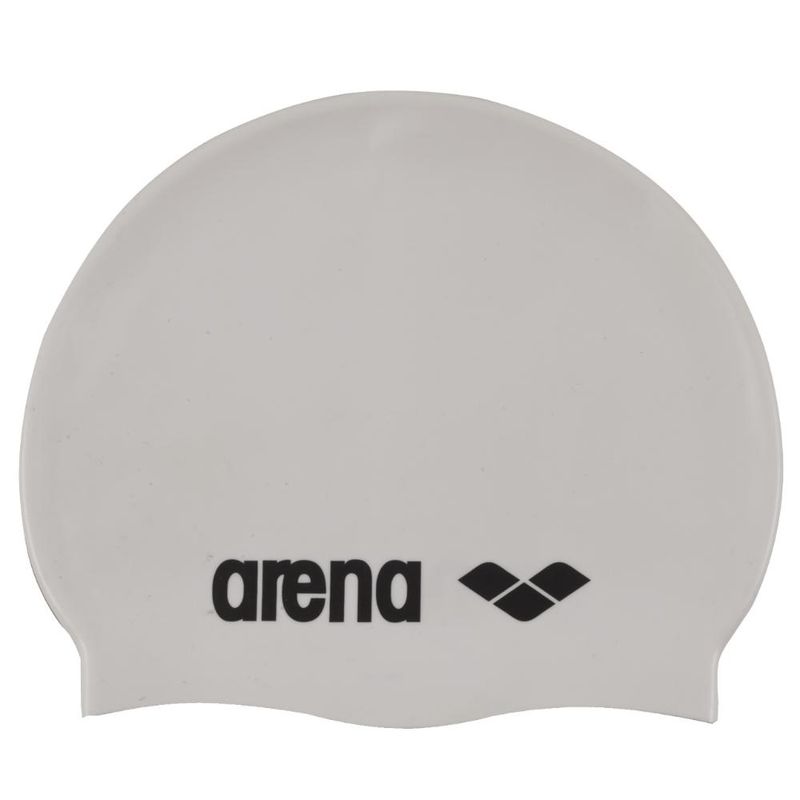 ARENA - Gorro De Natación Classic Silicone Blanco