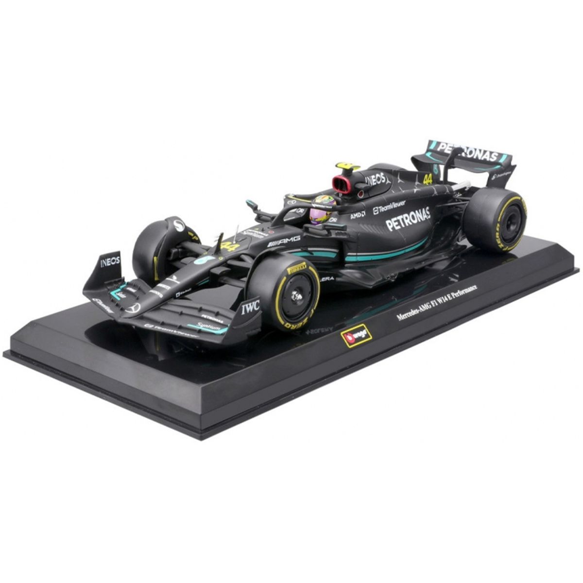 BBURAGO - BURAGO 28510 1-24 RACE FORMULA MERCEDES W14 MODEL KIT W