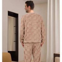 Pijama Hombre Polar Excelente Calidad. Regalo Para Papa 251