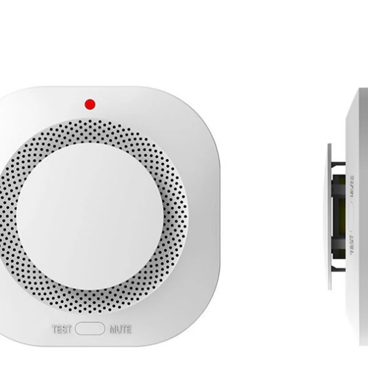 GENERAC - Alarma Sensor Detector Humo Funciona Solo y Conectar Alarma