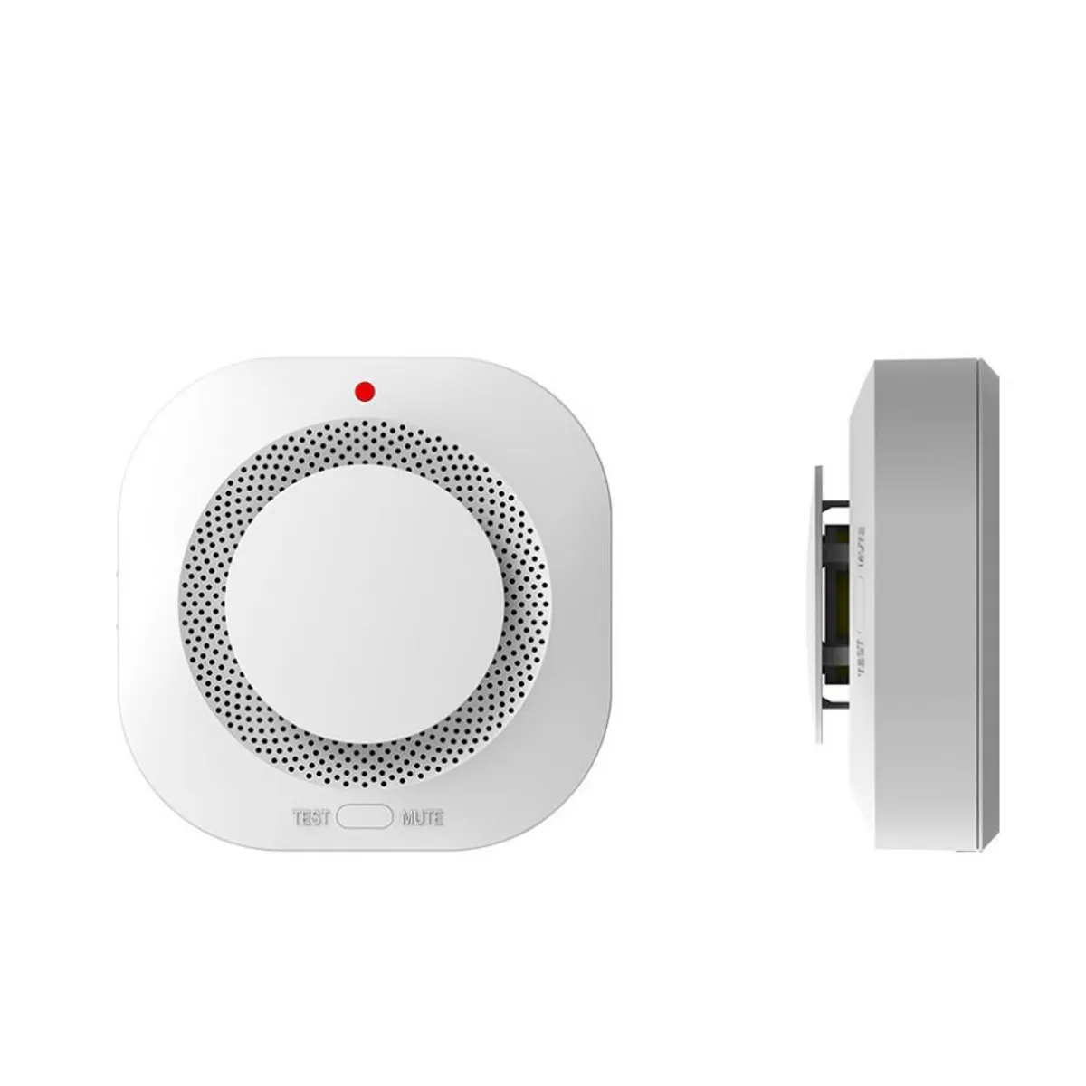 GENERAC - Alarma Sensor Detector Humo Funciona Solo y Conectar Alarma