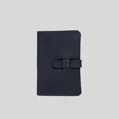 TRAUKO - Tabaquera Unisex Cuero Negro Dublin