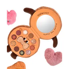KEVIN&COCO - Paleta de Sombras de Felpa Peluche Muñecas Galleta