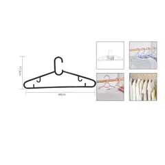 GENERICO - Colgador de Ropa Plástico