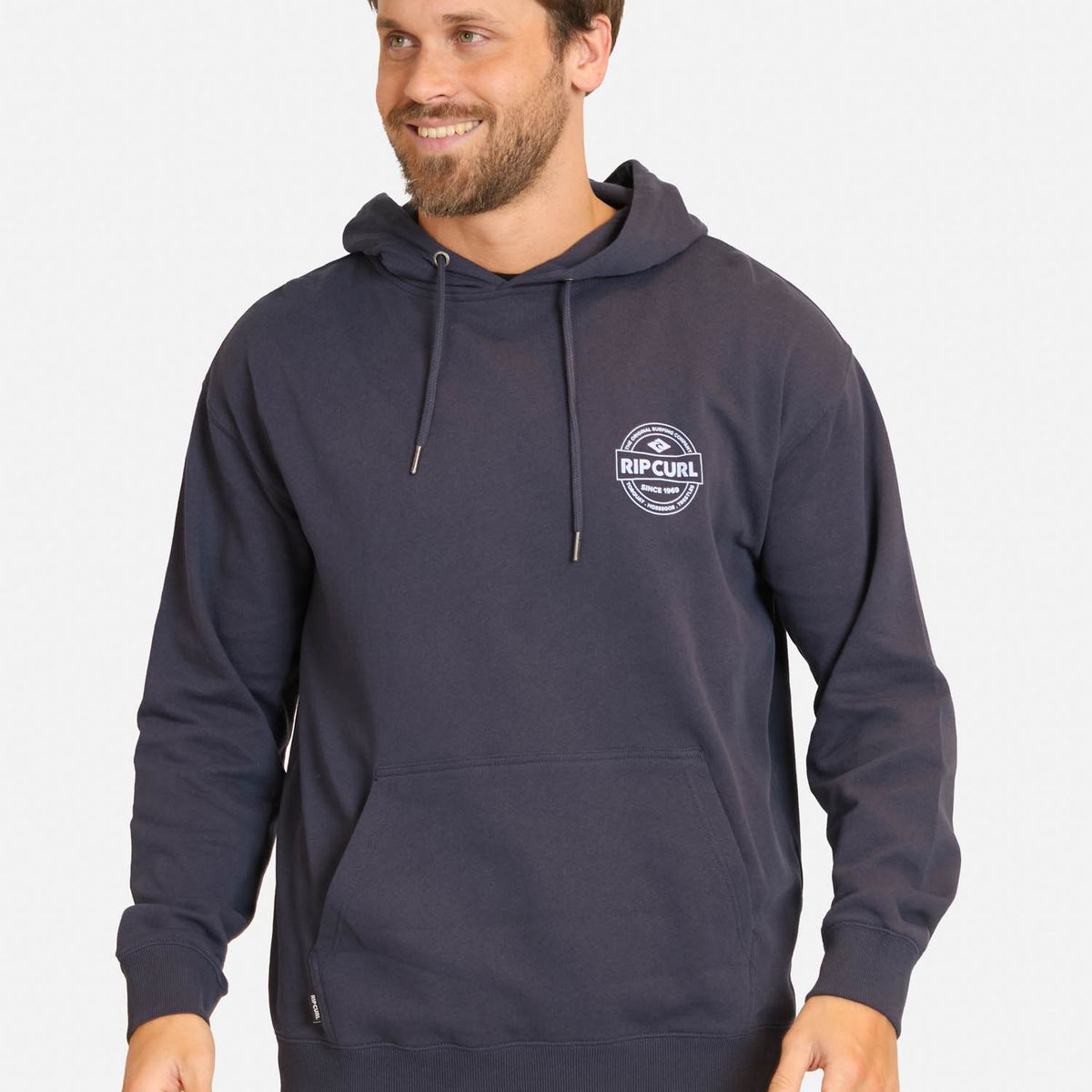 RIP CURL - Poleron Canguro Bay Azul Hombre Rip Curl - Azul