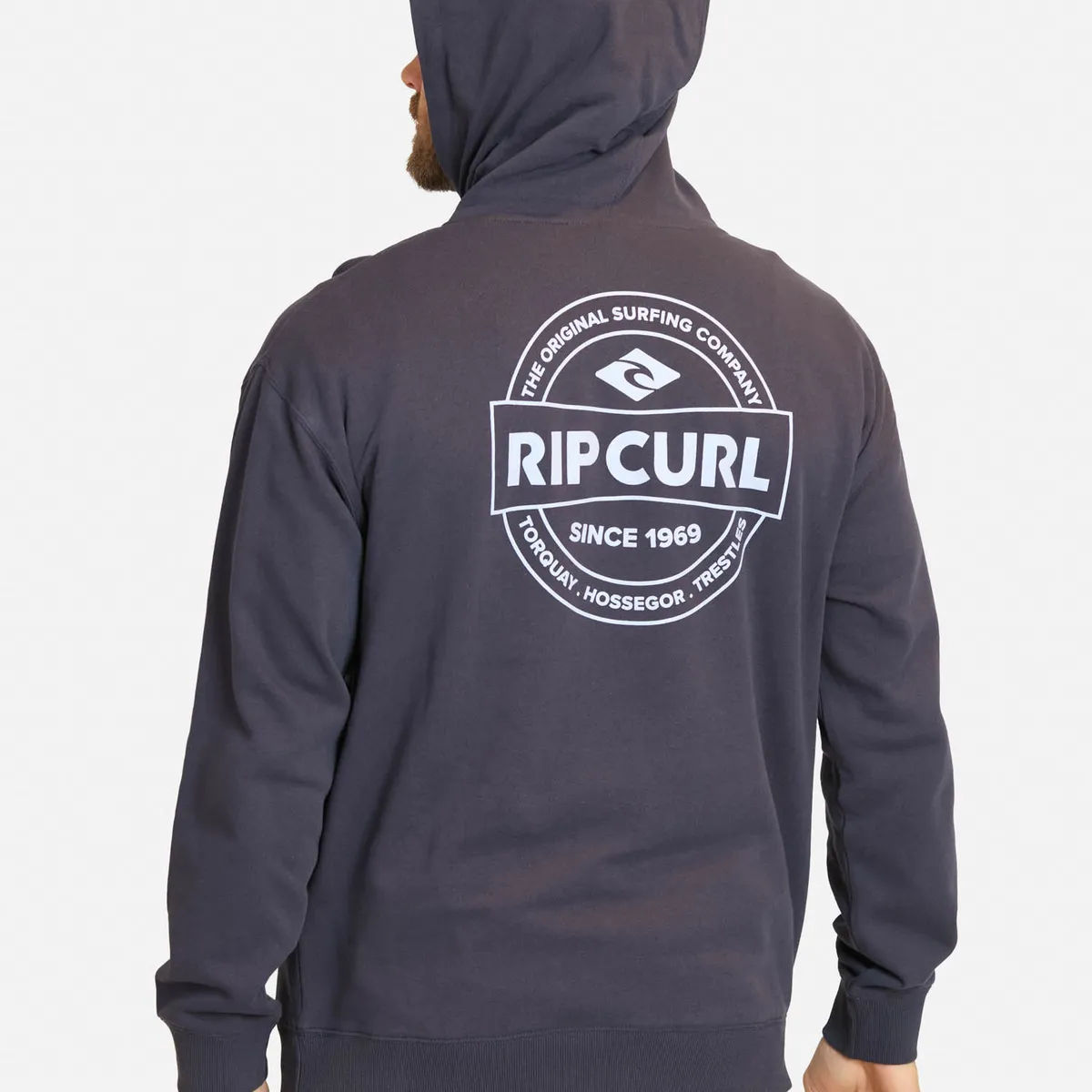 RIP CURL - Poleron Canguro Bay Azul Hombre Rip Curl - Azul