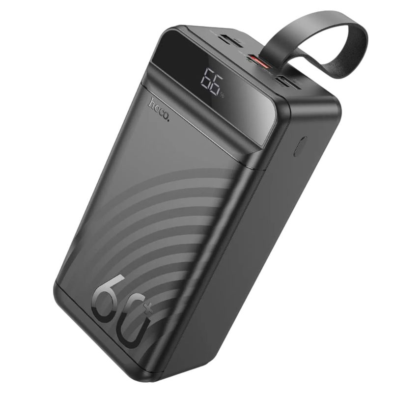 HOCO - Powerbank Hoco J123C 60000mAh PD20W + QC225W con linterna y LED
