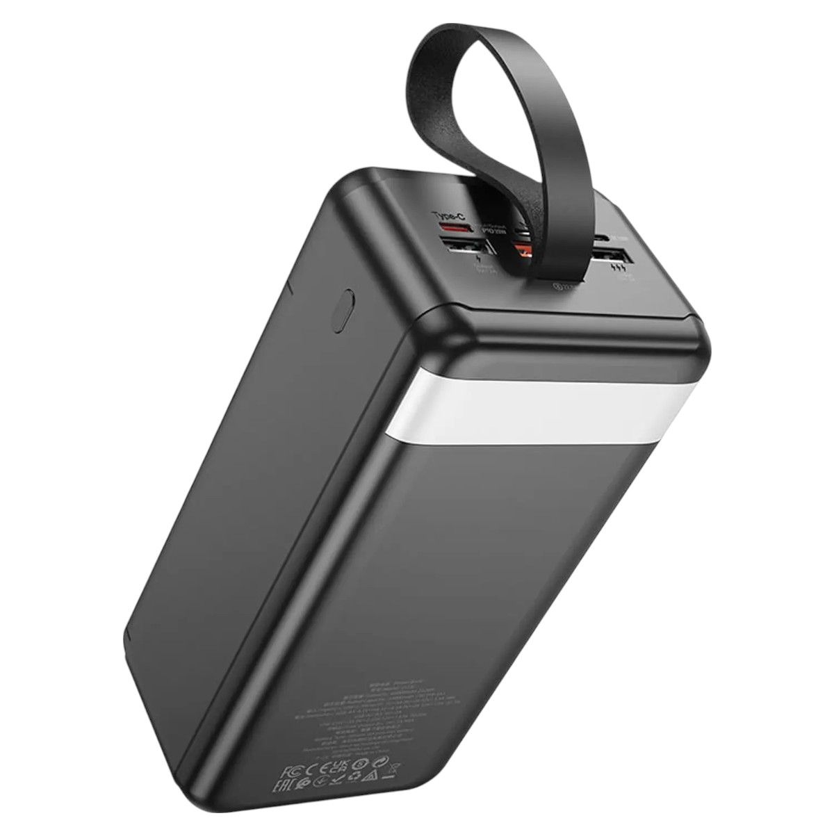 HOCO - Powerbank Hoco J123C 60000mAh PD20W + QC225W con linterna y LED