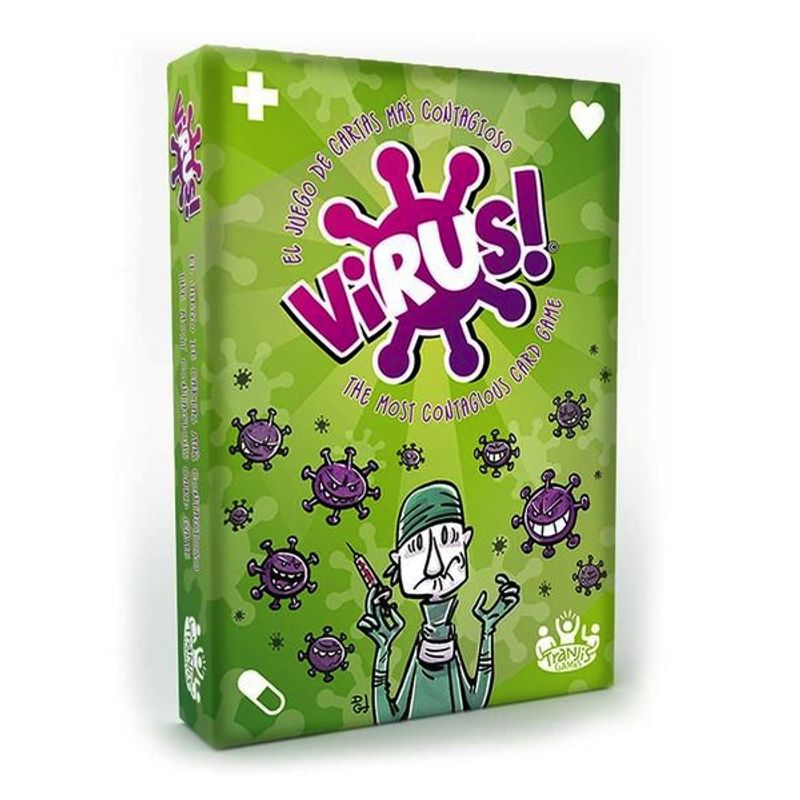 TRANJIS GAMES - Juego de cartas Virus edición español
