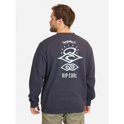 Imagen 2 del producto Poleron CR Search Logo Loose Crew Azul Hombre - Azul