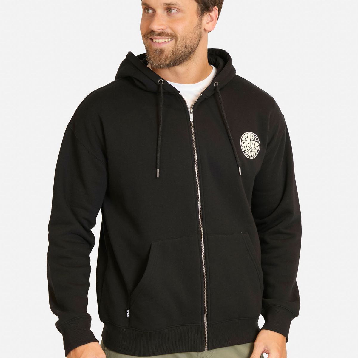 RIP CURL - Poleron FZ Boys Shoulder Wetsuit Negro Hombre Rip Curl - Negro