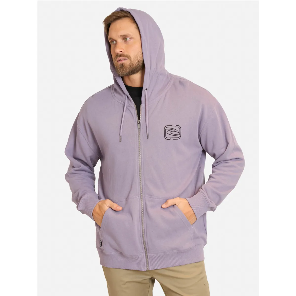 RIP CURL - Poleron FZ Future Evo Morado Hombre Rip Curl - Morado