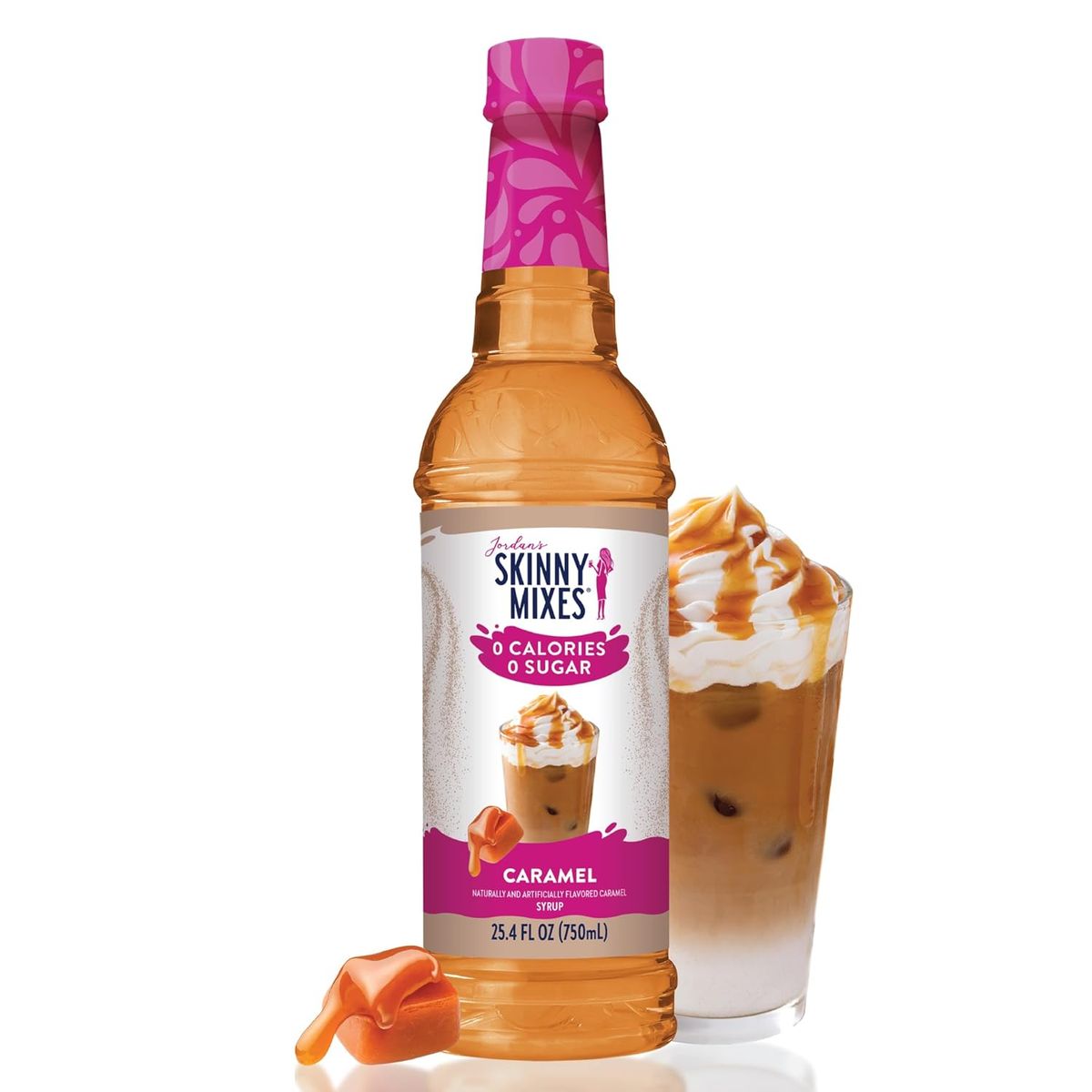 SKINNY MIXES - Syrup Caramelo sin Azúcar Skinny Mixes 750 ml