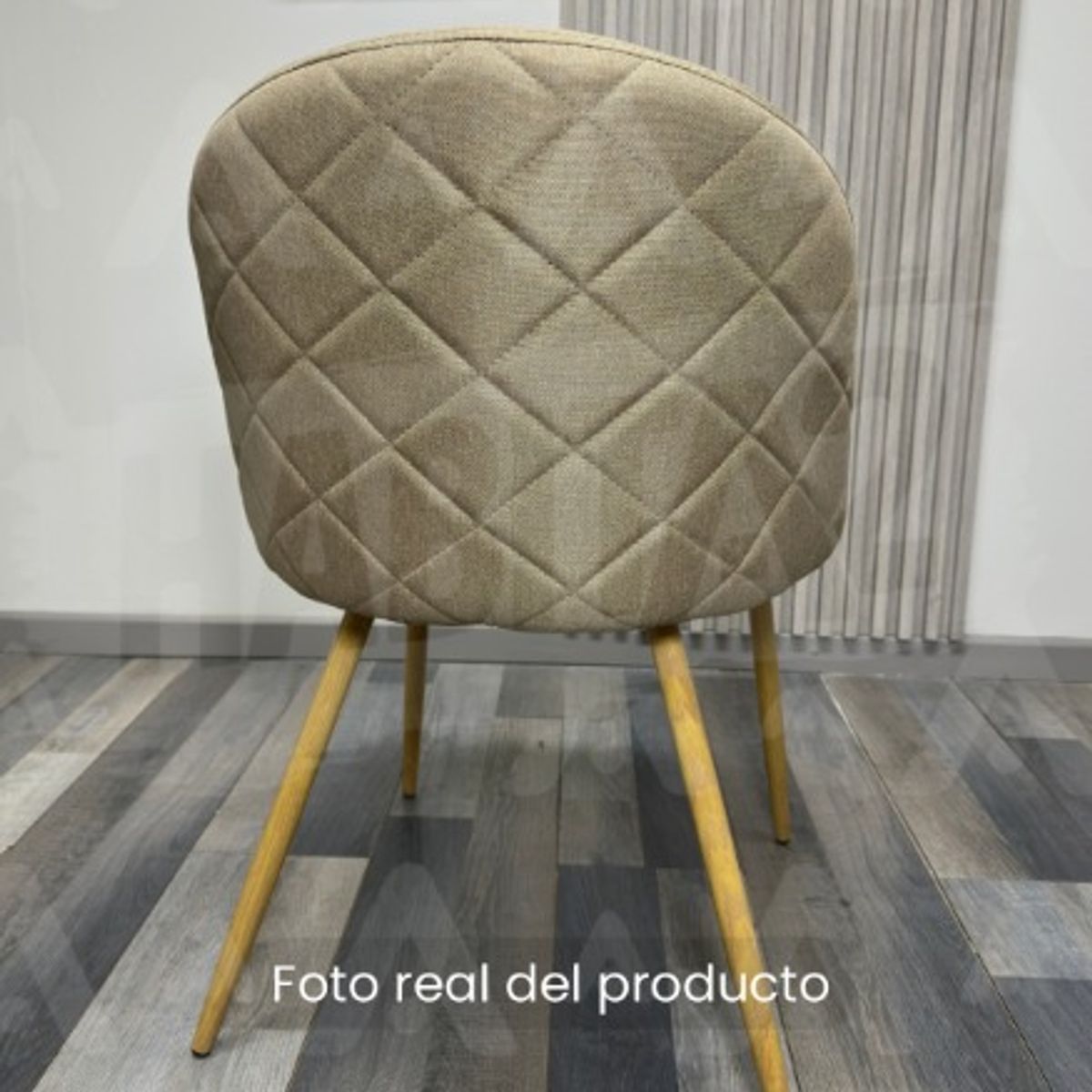 HABITA2 CHILE - COMEDOR  NORDIC REINA 140X90- 6 PUESTO LINO BEIGE