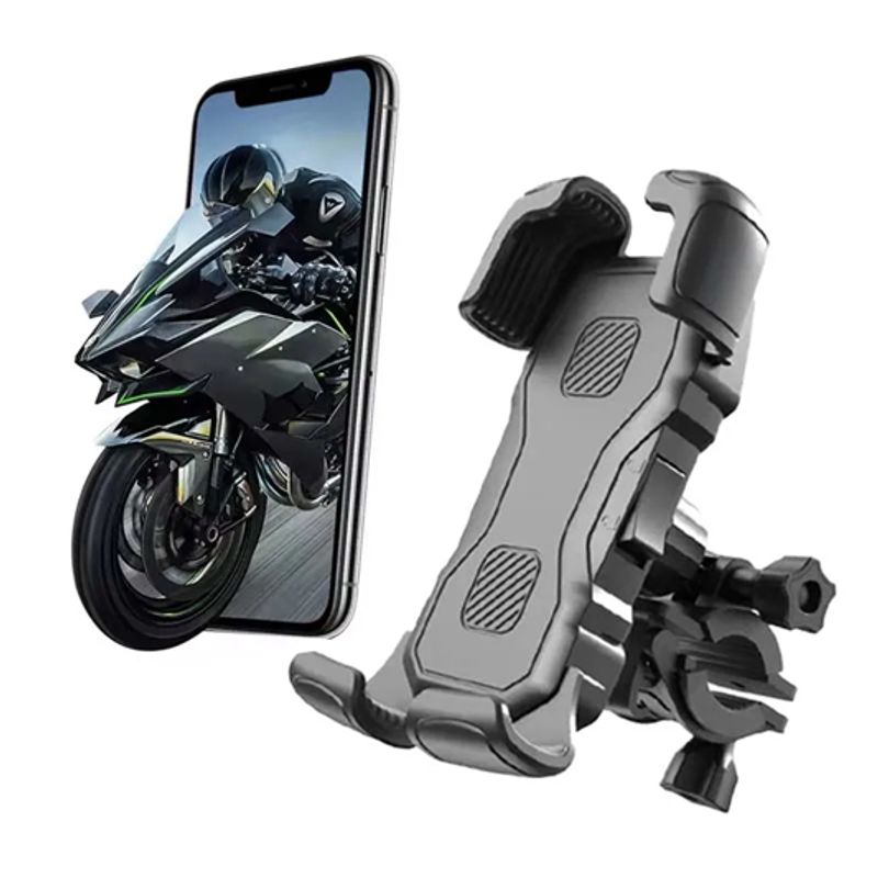 GENERICO - Soporte de Telefono 360° Para Moto Bicicleta