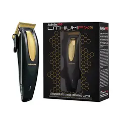 BABYLISS PRO - Maquina Cortadora Clipper FX673 Lithium Gold Black