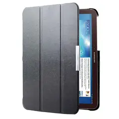 GENERICO - Funda Magnetica Tipo Libro 10 Galaxy Tab Negro P5100