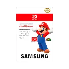NINTENDO - MEMORIA MICRO SD SAMSUNG EXPRESS SWITCH 2