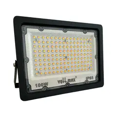 AVC - Proyector LED Slim 100w VFL66100 Negro Luz Cálida SEC