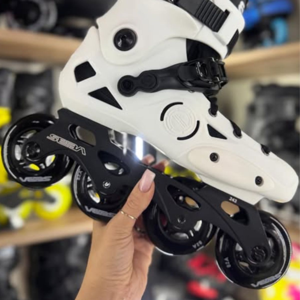 SEBA - Patines Seba Urban E3 80 White Premium