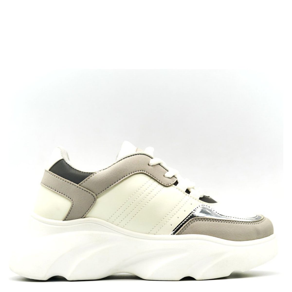 NEW WALK - ZAPATILLA MODA MUJER blanco