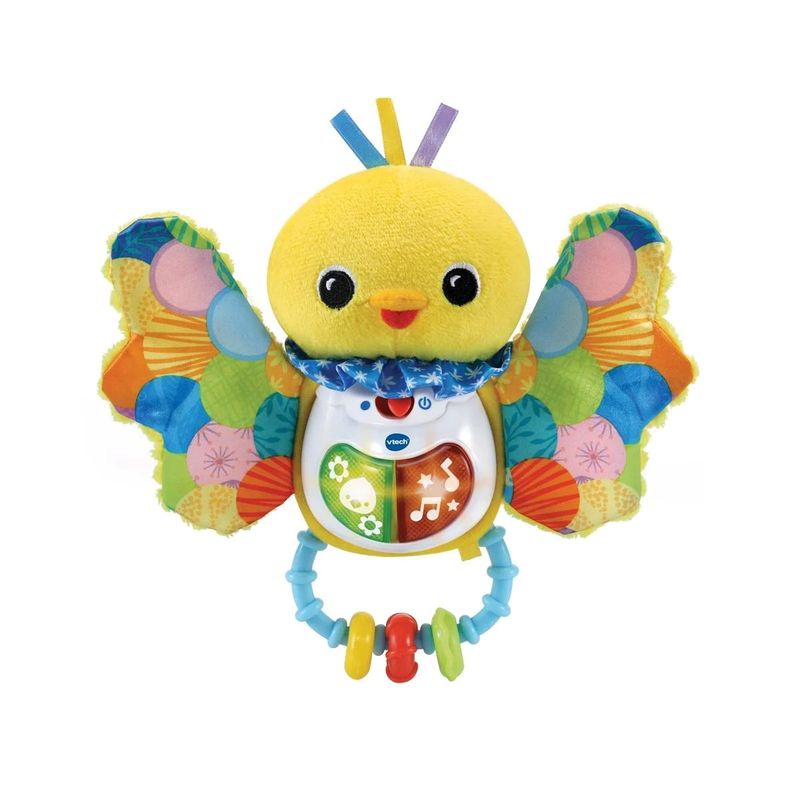 VTECH - Sonajero Pajarito De Tela Melodias Y Sensaciones Vtech