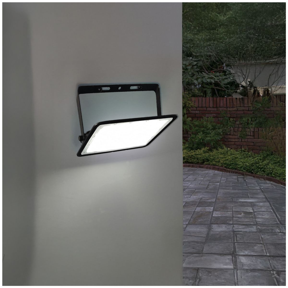AVC - Proyector LED Slim 100w VFL66100 Negro Luz Fría SEC