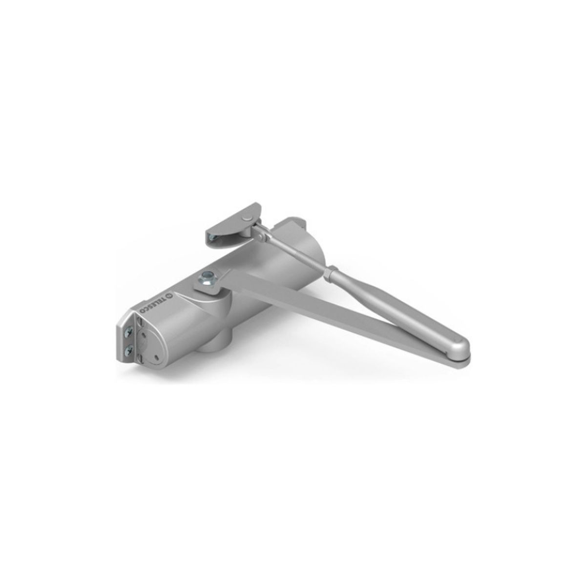 GENERICO - Cierrapuertas Hidráulico Teleco Delta 1800 Plata