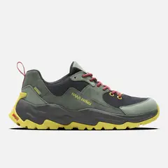HAKA HONU - Zapato Hombre Cordillera Baja Verde Grisaceo