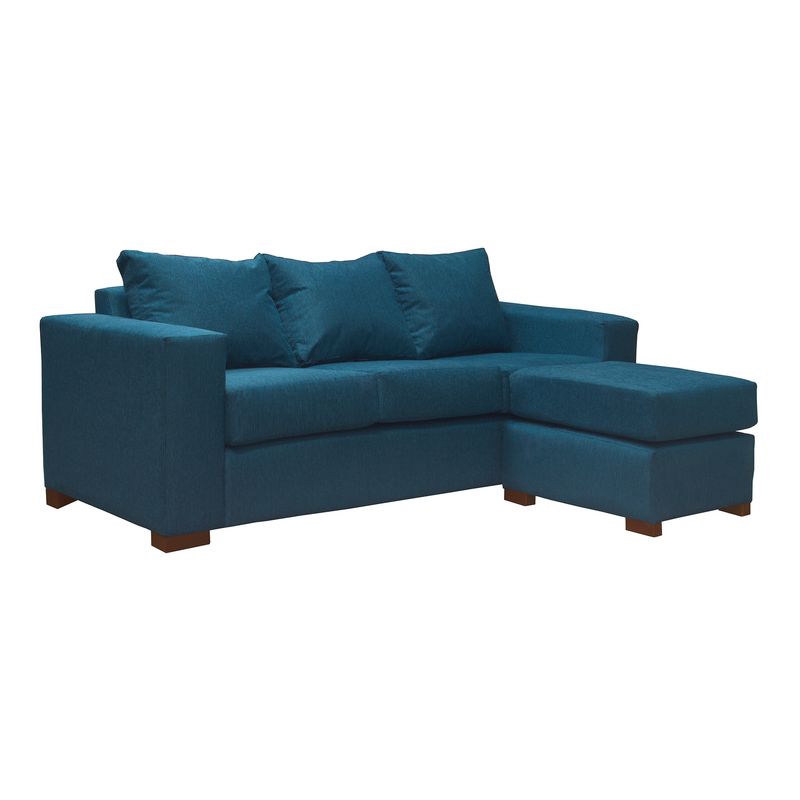 DKORA - Seccional Lima Calipso Sofá 3 cuerpos + pouf