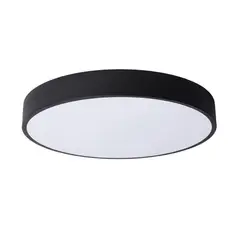 BOSCO - LAMPARA DE TECHO UNAR NEGRO Ø395cm 24W 2700K DIMEABLE