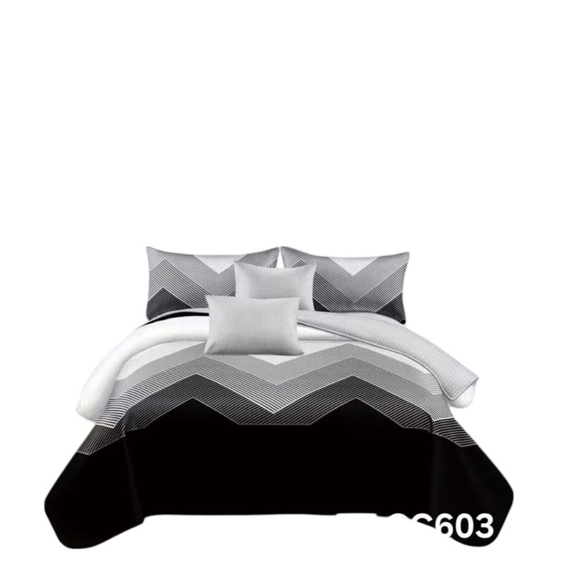 ANGELES DEL HOGAR - CUBRECAMA QUILT DE VERANO CON DISEÑO TF KING