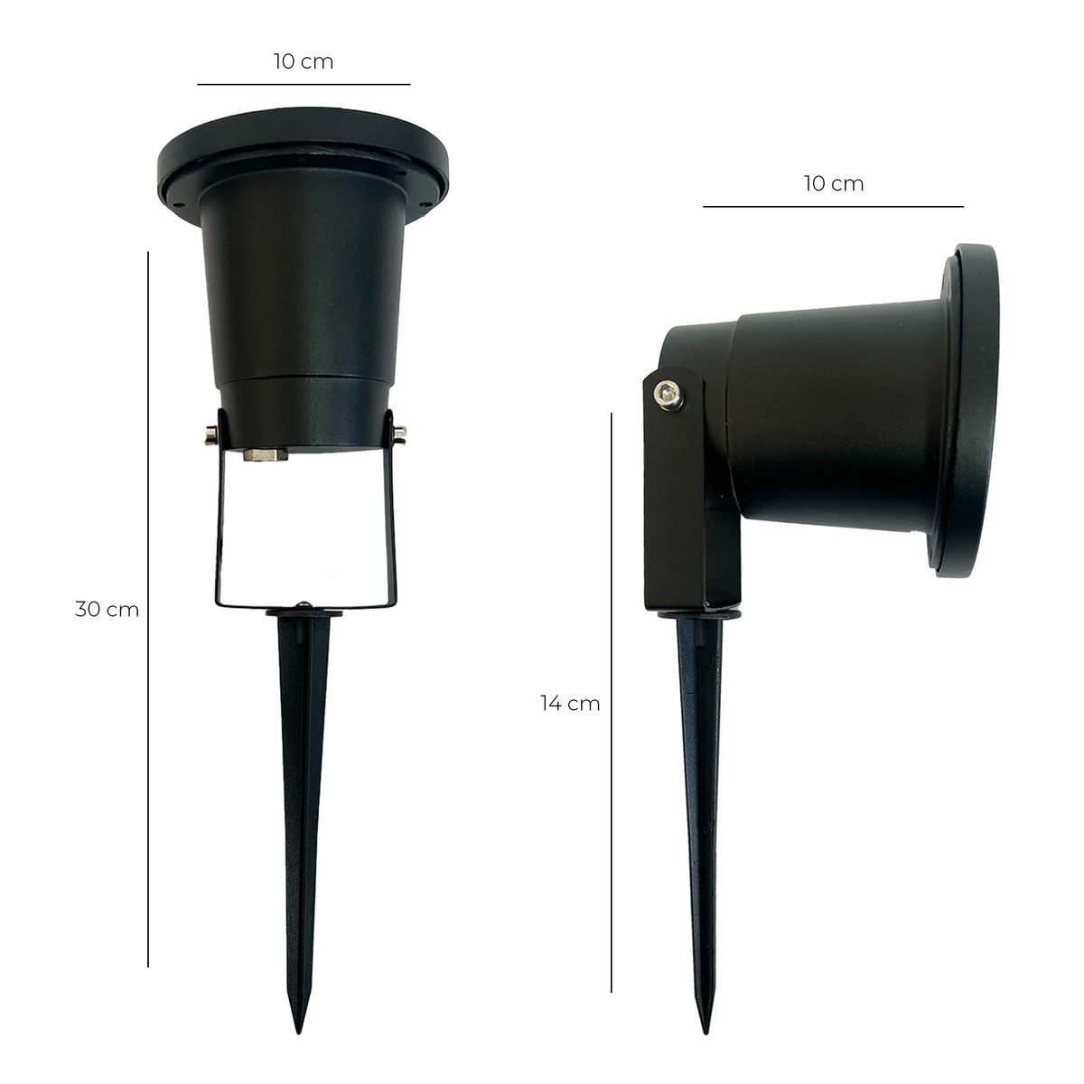 HB LEDS - Foco LED Estaca Jardín Porta GU-10 2801